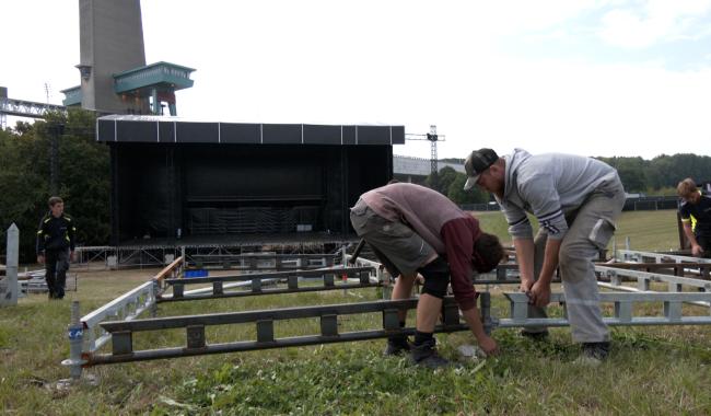 Ronquières Festival 2025 : le site se transforme avant l'ouverture