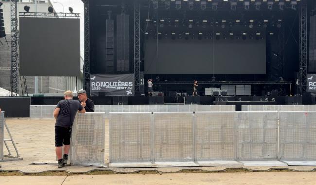 Le Ronquières Festival se prépare au concert du Will Smith