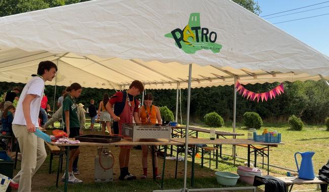 Le Patro de Braine-le-Comte pose ses valises à Beauraing