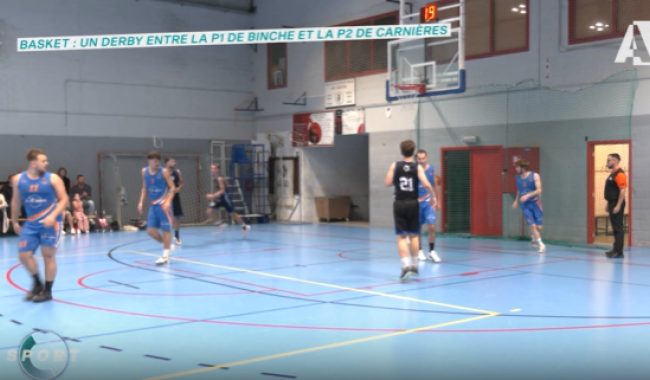 Basket : Un derby entre la P1 de Binche et la P2 de Carnières
