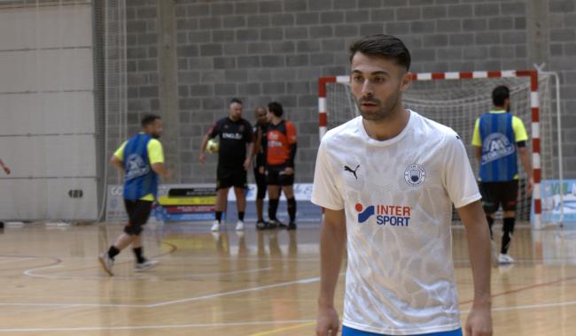 Matteo Cordier à l'aube d'une nouvelle saison dans l'élite du futsal