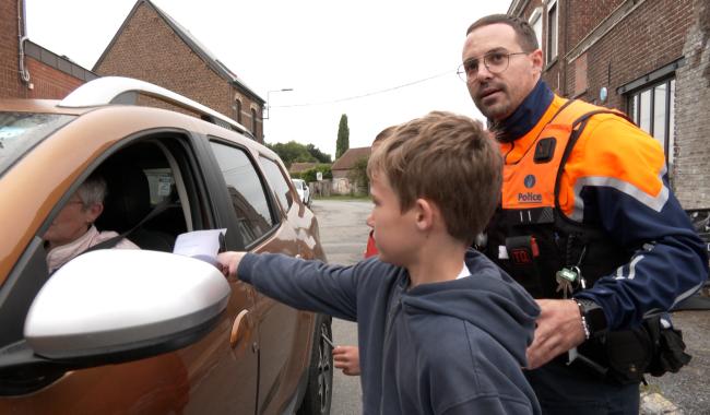 Neufvilles : les enfants verbalisent pour leur sécurité