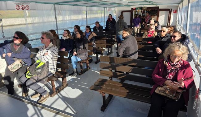 Croisière Centrissime : hommage rendu au personnel des Voies d'Eau du Hainaut