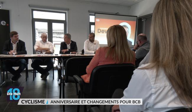 Cyclisme : Anniversaire et changements pour BCB 2025