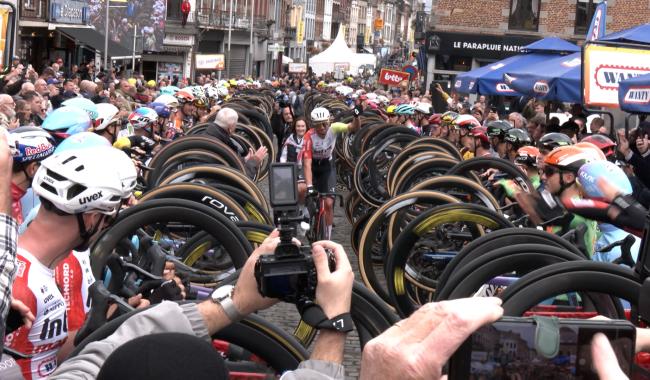 Cyclisme : Adrien Petit sort par la grande porte à Binche