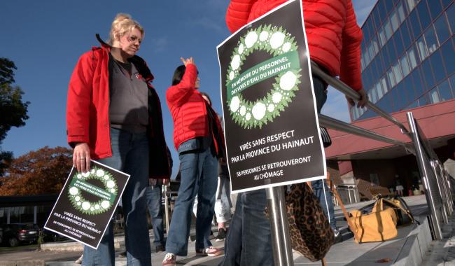 Voies d'eau du Hainaut : les syndicats rassurés sur une éventuelle faillite