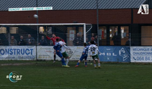 D2ACFF : Manage partage l'enjeu face au Pays-Vert (0-0)