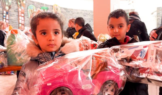 La Louvière: la grande donnerie de Saint-Nicolas