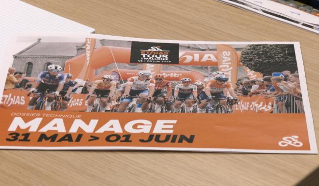 Manage accueillera le grand départ de l’Ethias Tour de Wallonie les 31 mai et 1er juin