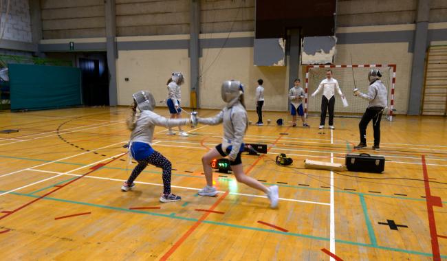 A la découverte de l'escrime