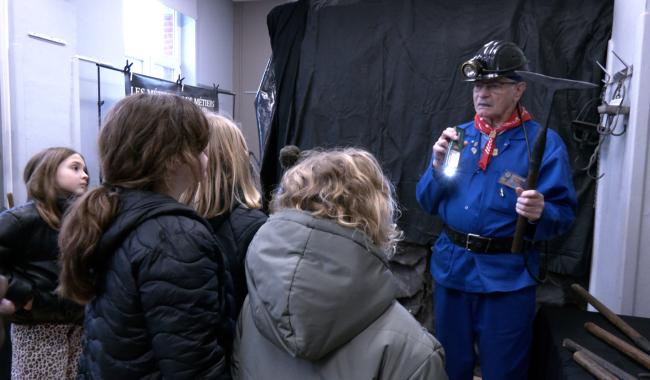 Le Roeulx: Quand l'école s'invite à la mine