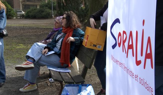 La Louvière : un jeu de piste féminin pour les droits des femmes