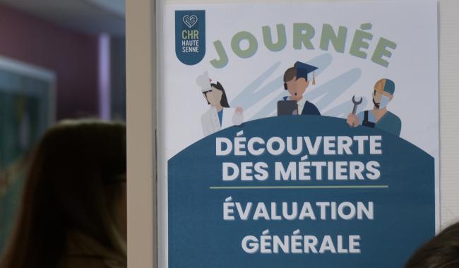 Journée découverte des métiers au CHR Haute Senne