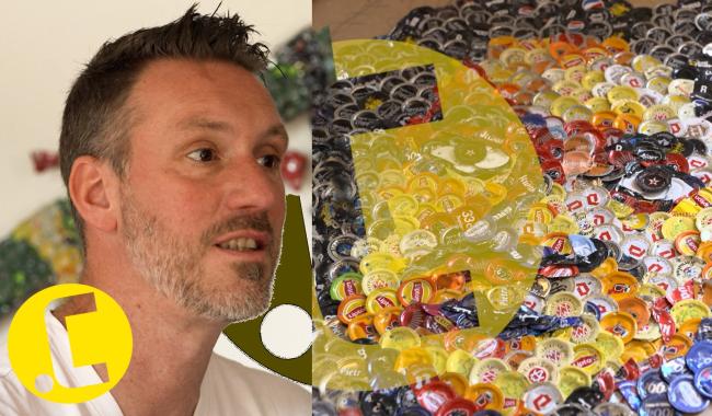 Le Point C : Kinf ou quand les capsules recyclées remplacent les pinceaux de couleurs...