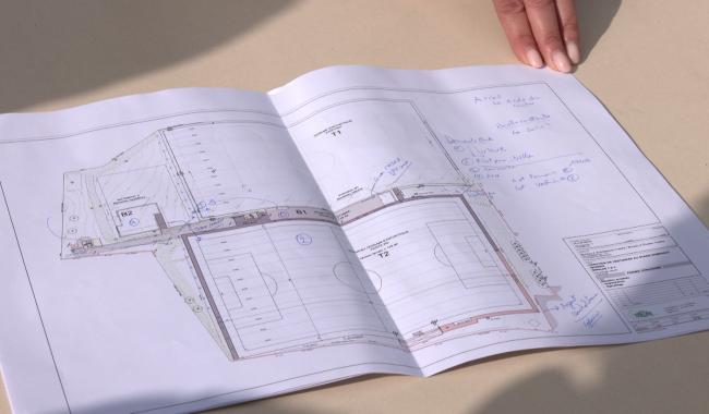 Foot : nouvelles infrastructures pour les jeunes Binchois