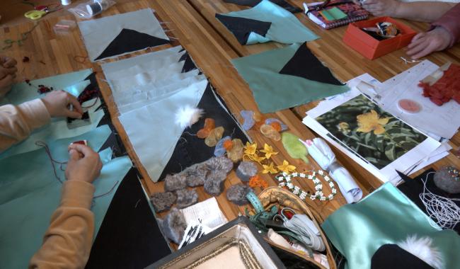 Bois-du-Luc : un livre tactile pour les déficients visuels