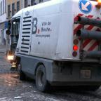 Carnaval de Binche : nettoyage après les festivités