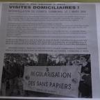 La Louvière : contre les visites domiciliaires