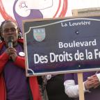 Droits des femmes : des tracts et une marche pour sensibiliser à La Louvière