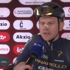 La double carte Aimé De Gendt et Fred Wright au Lotto Circuit de Wallonie