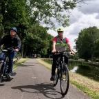 Série de l'été: à vélo le long du Canal du Centre Historique