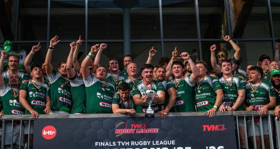 Rugby : Soignies décroche enfin son premier titre de champion de Belgique