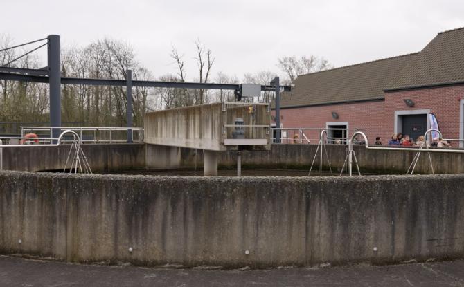 Feluy : visite à la station d'épuration