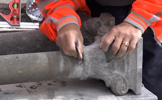 Patrimoine : former à la restauration de monuments funéraires