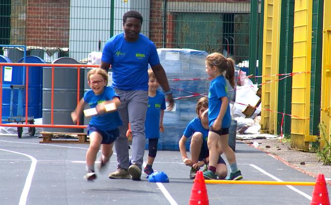 La Louvière : de l'athlétisme en famille
