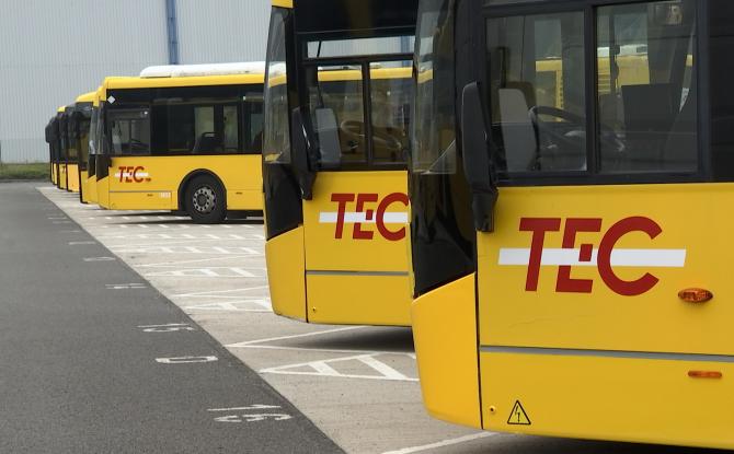 Centre: certains bus du TEC reprennent du service