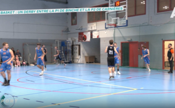 Basket : Un derby entre la P1 de Binche et la P2 de Carnières