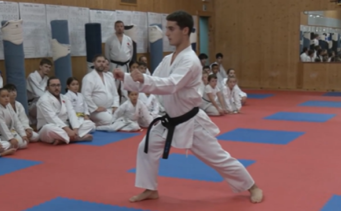 Karaté : médaille de bronze par équipe pour Mattéo Rizzo au champion du monde