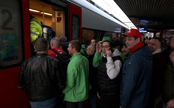 Manifestation nationale : les travailleurs du Centre se mobilisent