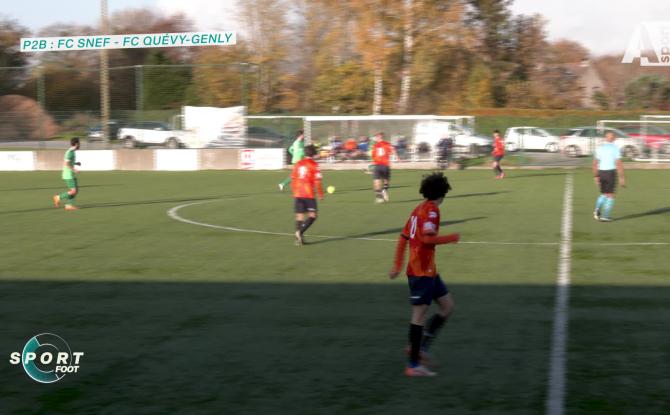 Foot (P2B) : Snef arrache un bon point face à Quévy-Genly (0-0)