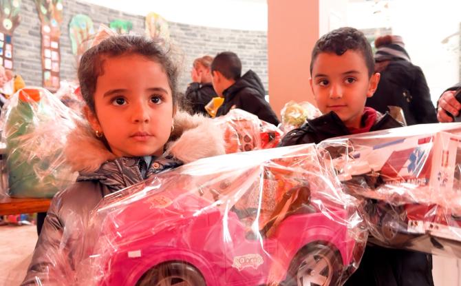 La Louvière: la grande donnerie de Saint-Nicolas