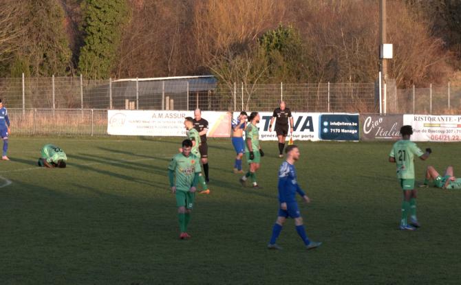 Foot (D2 ACFF) : Manage battu par la lanterne rouge Tournai (0-2)