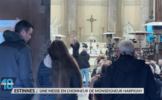 Un messe en l'honneur de Monseigneur Harpigny