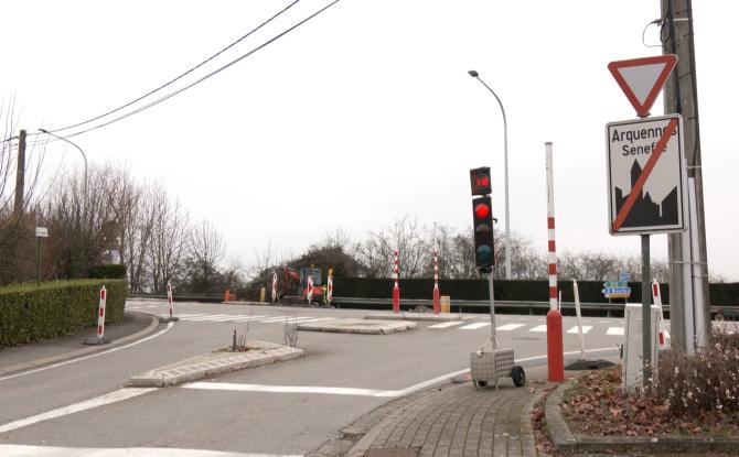 Seneffe : la N27 en chantier jusqu'à fin mars