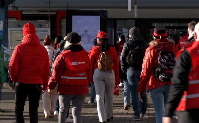 Des manifestants du Centre en route pour Bruxelles contre les réformes du gouvernement