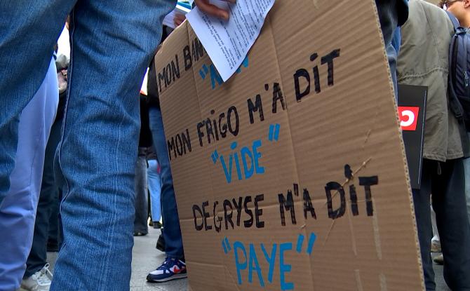 Augmentation du minerval : les étudiants manifestent