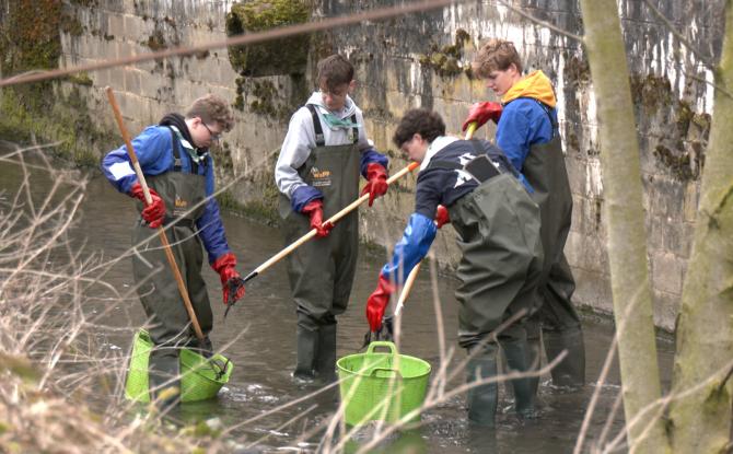 Soignies : opération Rivière Propre