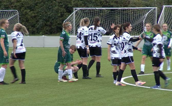 P1 Dames : Binche remporte le derby à Soignies
