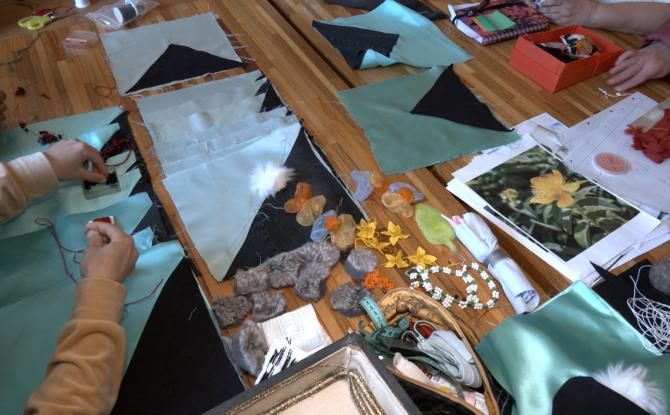 Bois-du-Luc : un livre tactile pour les déficients visuels