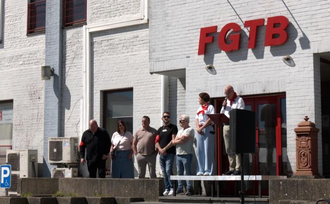 FGTB Centre : un 1er mai sous le signe de lutte contre le gouvernement Arizona