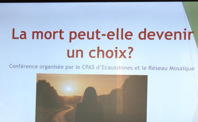 Ecaussinnes : une conférence sur la mort et l'euthanasie dans une maison de repos